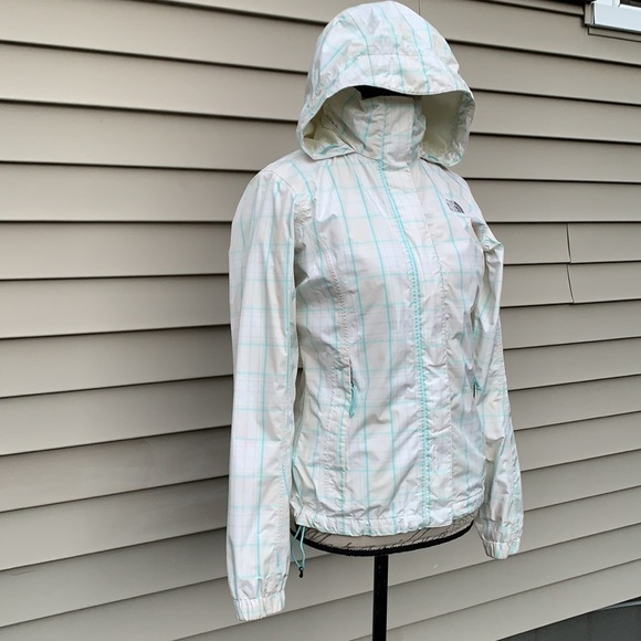 The NORTH FACE Hyvent Plaid Waterproof Rain Jacket - Picture 2 of 16